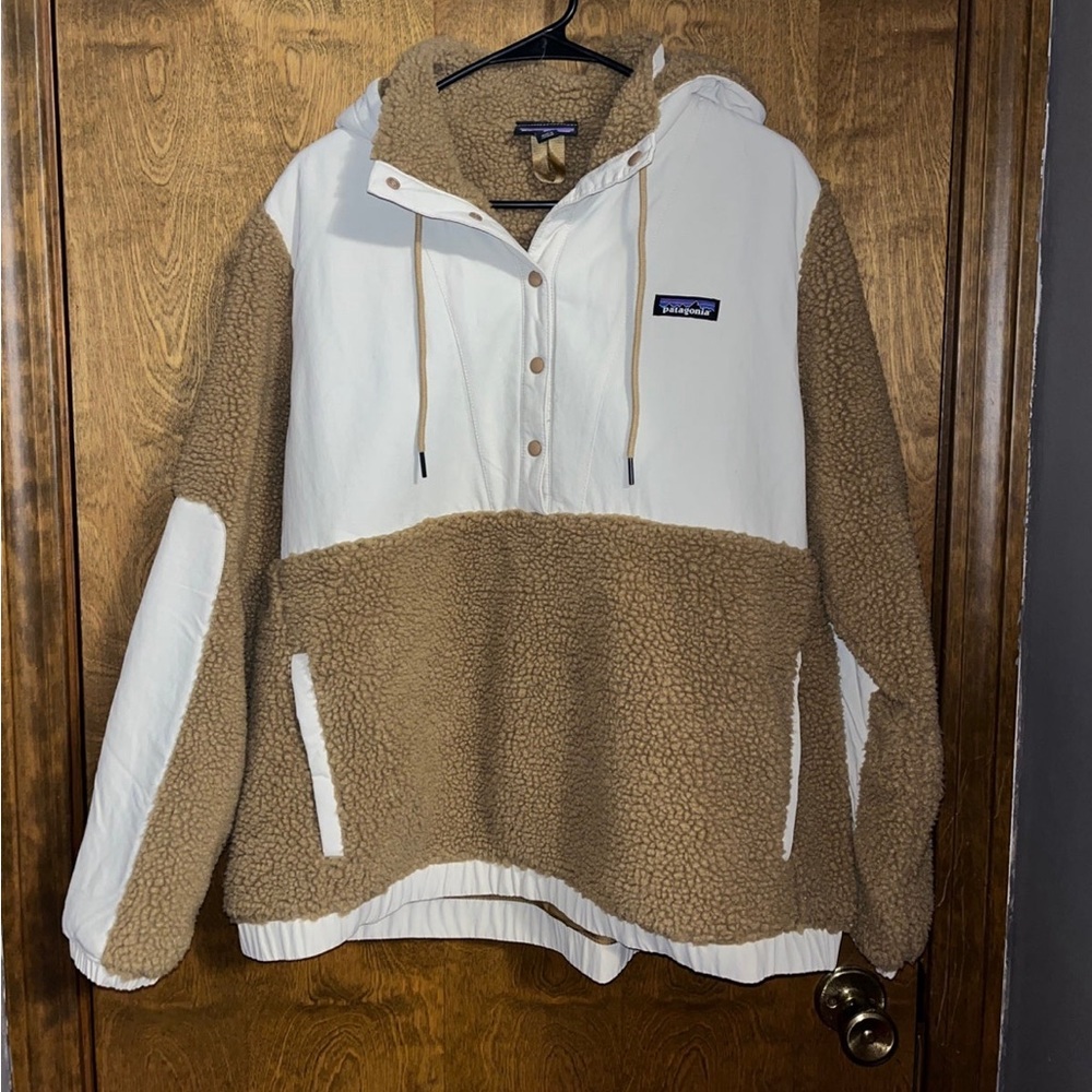 Patagonia Women's Shelled Retro-X Fleece Pullover Sherpa Jacket XL